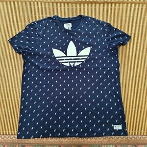 Adidas Dark Blue Trefoil Men's Tee